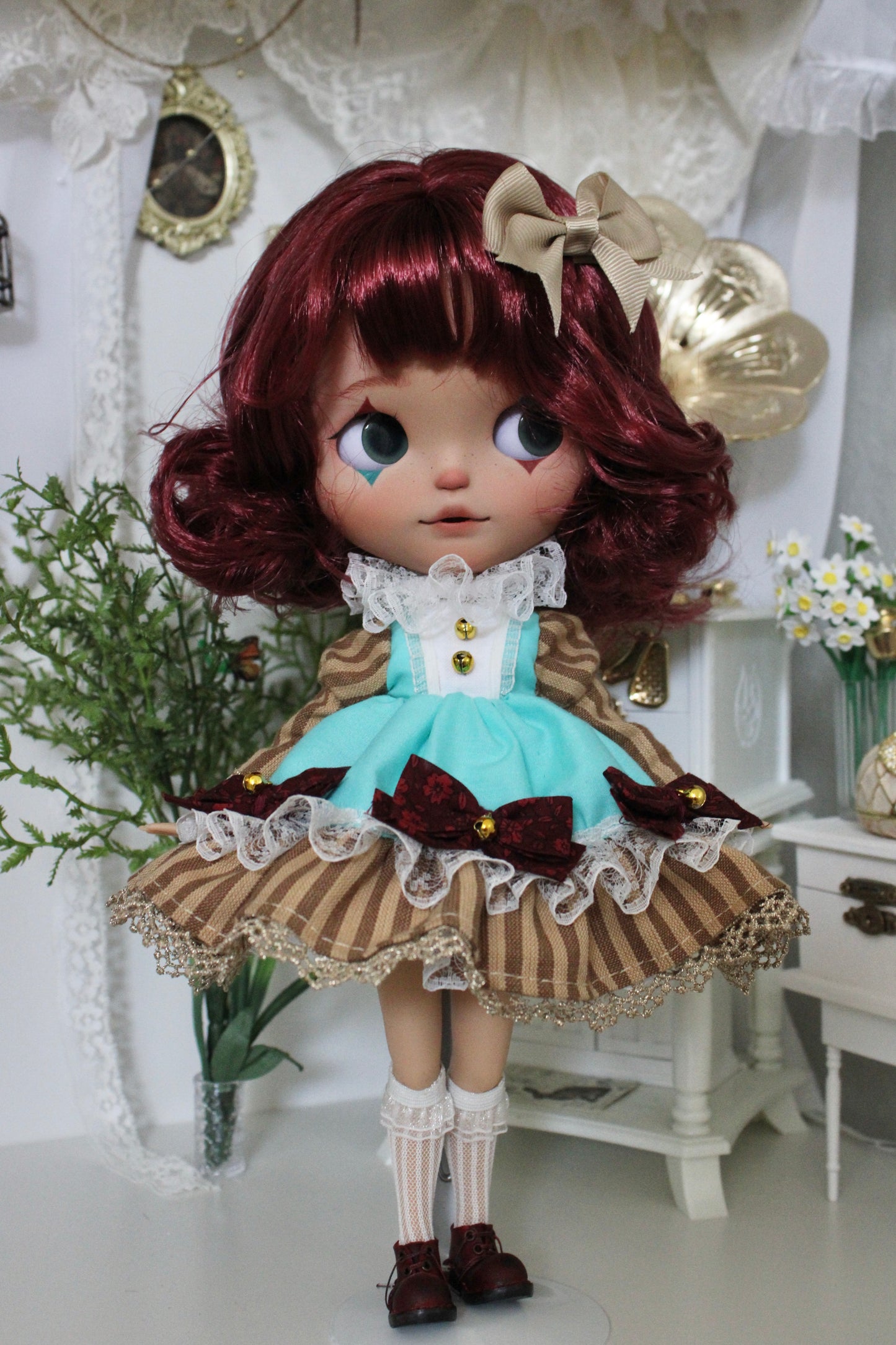 Cherry 🎪 OOAK Customized Doll