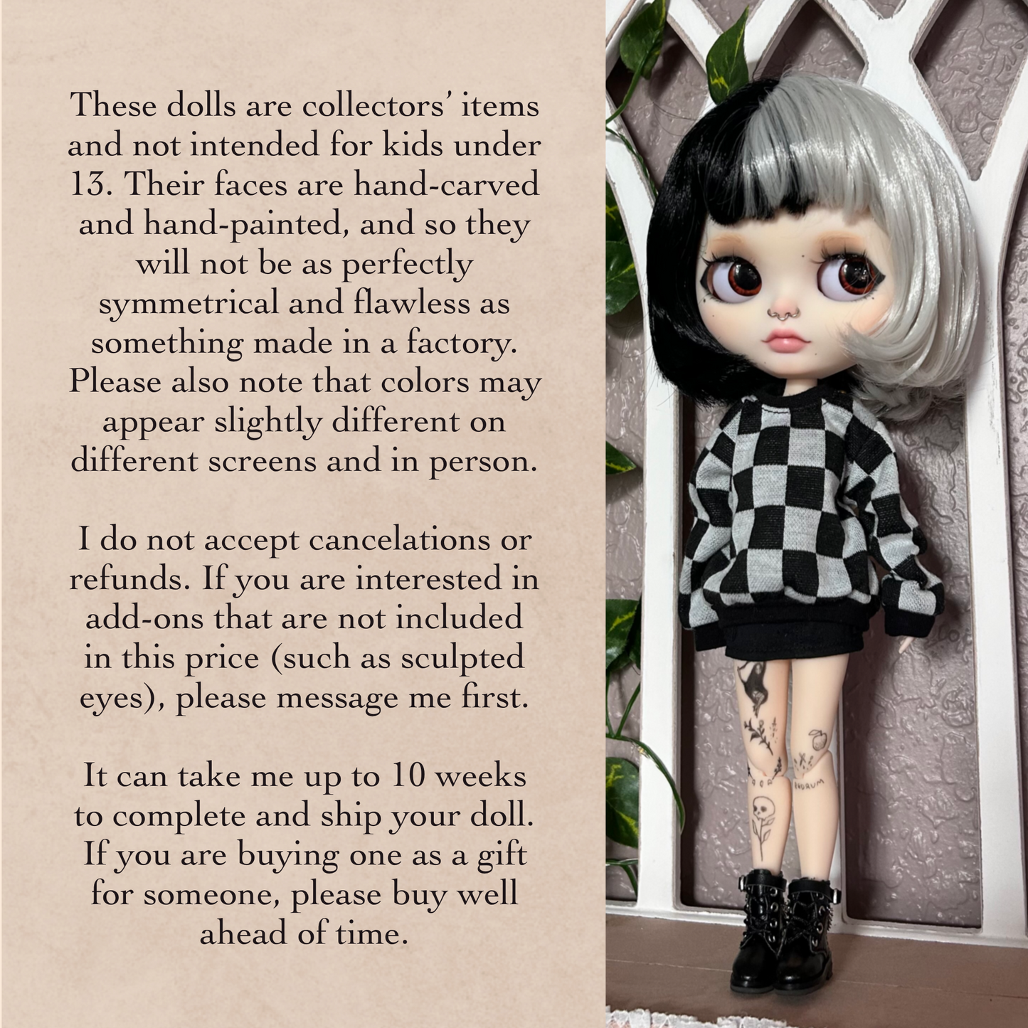 Reserved for Hannah | Custom Blythe Doll Makeover