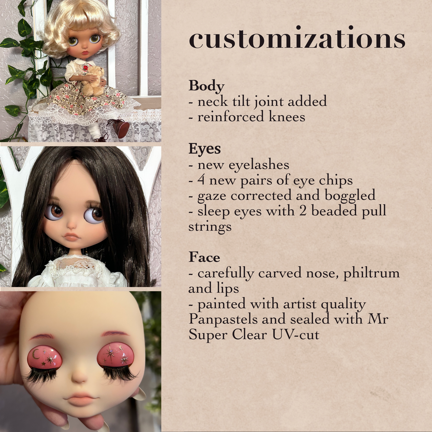 Reserved for Hannah | Custom Blythe Doll Makeover