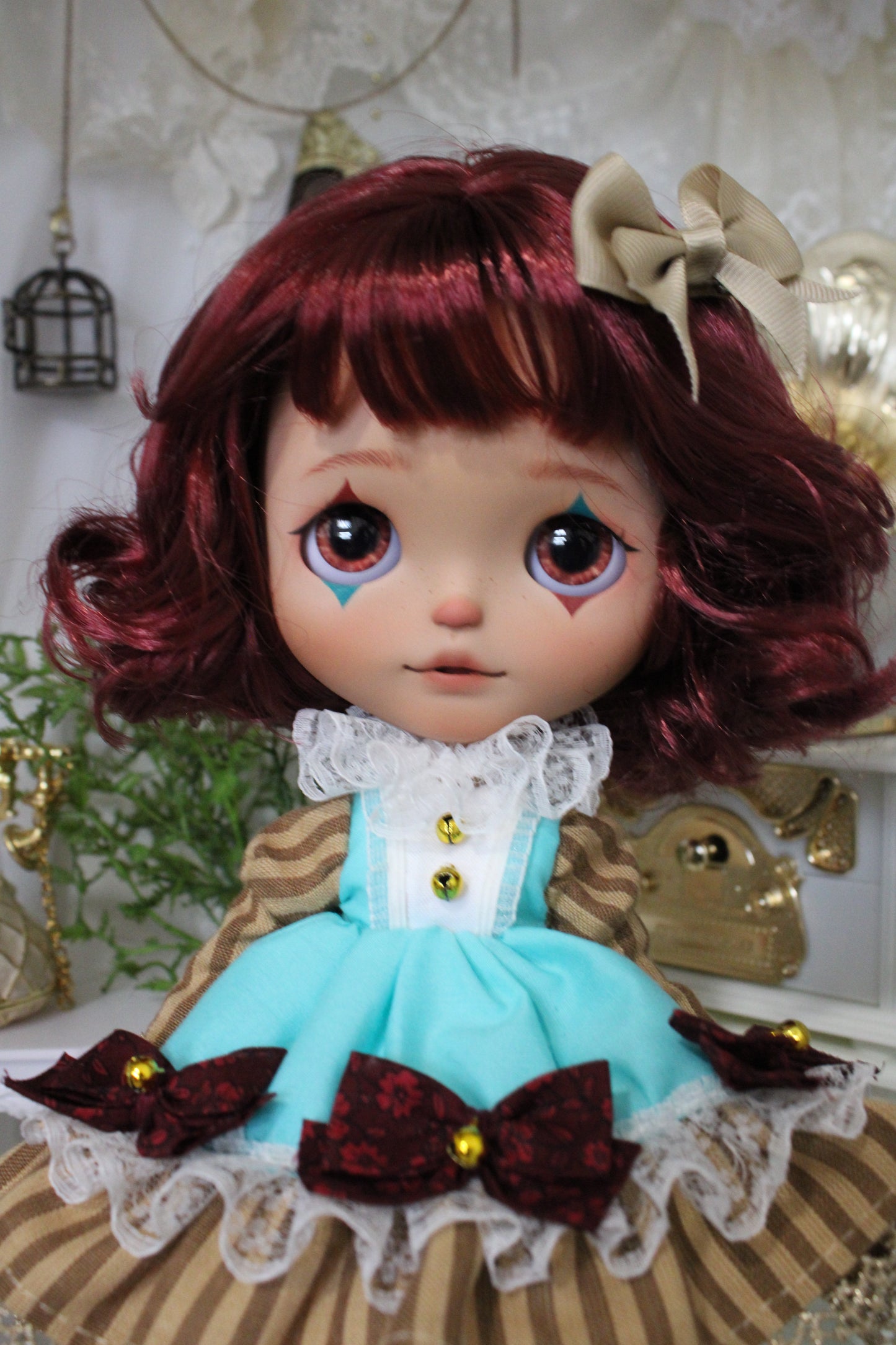 Cherry 🎪 OOAK Customized Doll