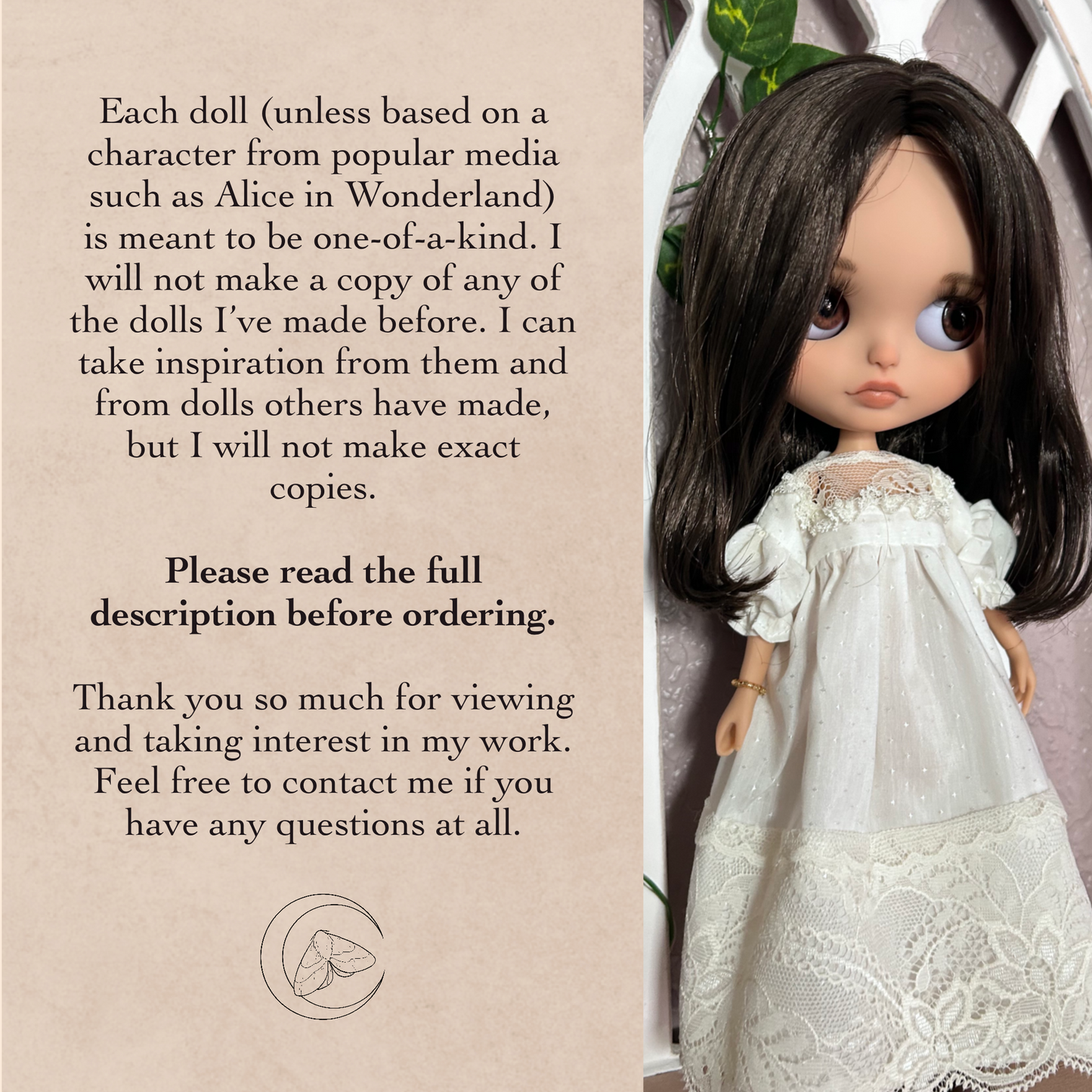 Reserved for Hannah | Custom Blythe Doll Makeover