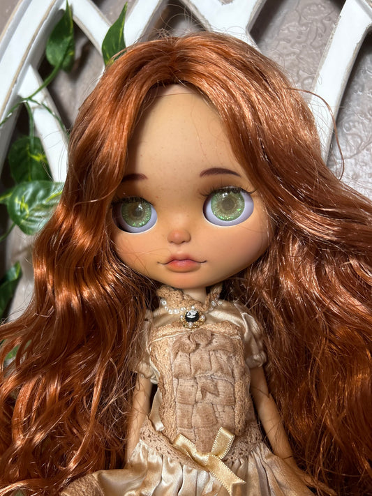 Carrot Cake 🧡 OOAK Custom Blythe