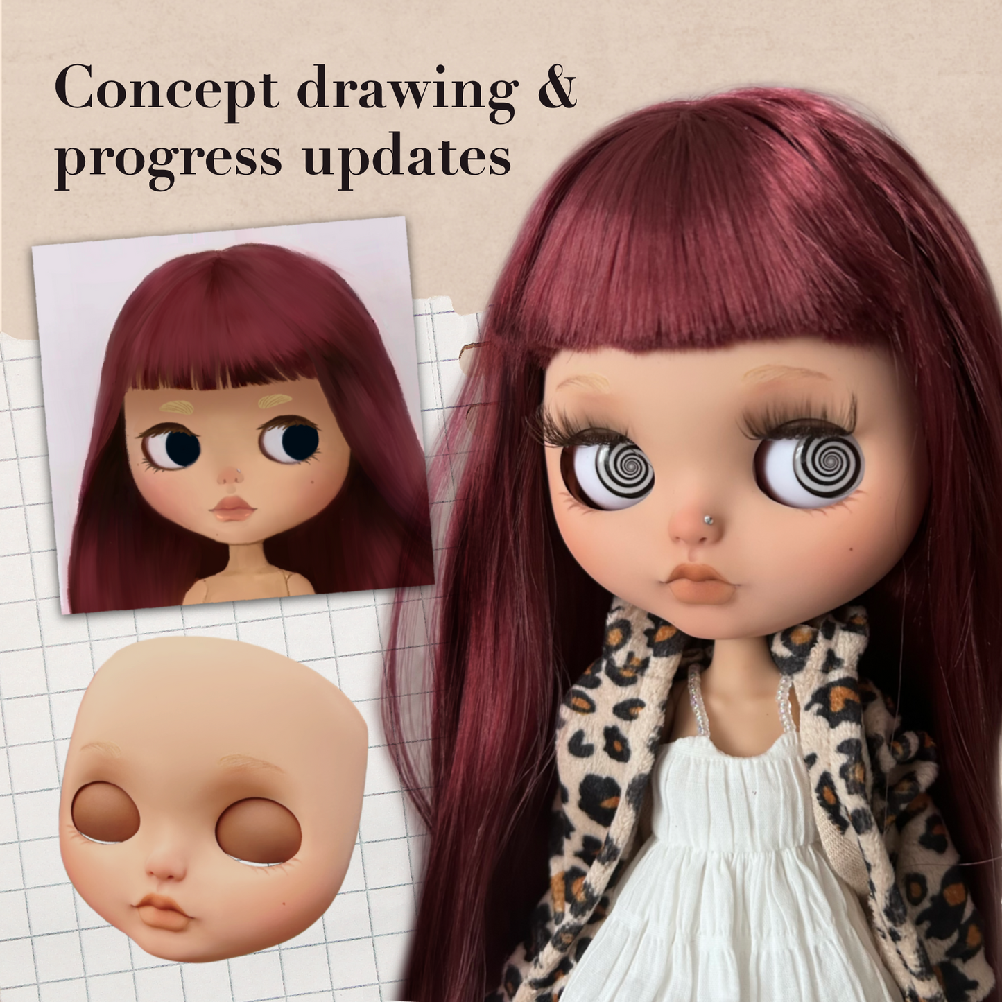 Reserved for Hannah | Custom Blythe Doll Makeover