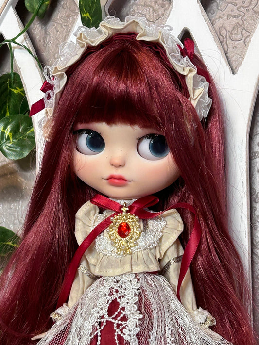 Red Velvet ❤️ OOAK Custom Blythe