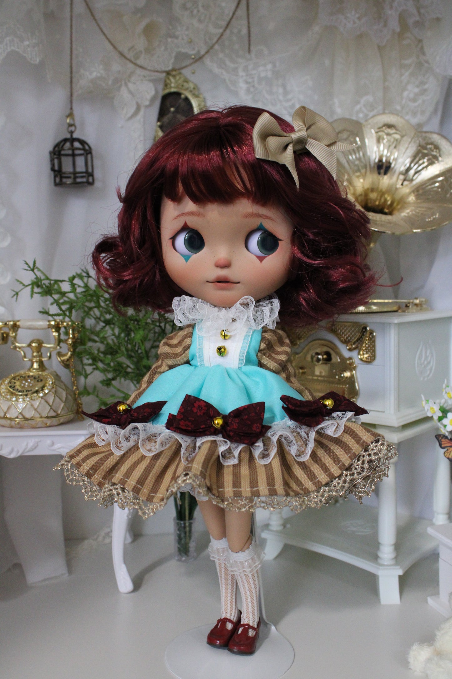 Cherry 🎪 OOAK Customized Doll